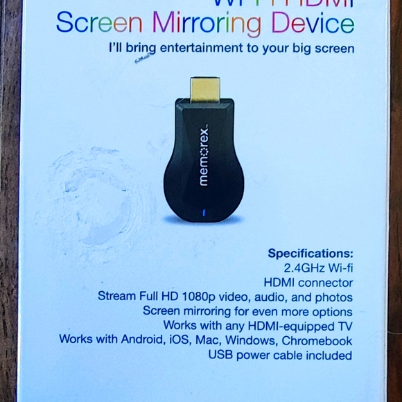 MEMOREX Screen Mirroring Device - Picture 2 of 3